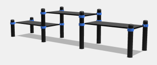 Triple-level bench extra image 2